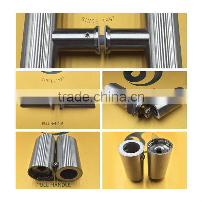 Hot sale stainless steel dual finished door pull handle HB-496