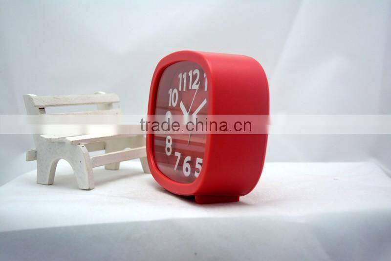 high quality ABS material desktop alarm clock for hotel digital desktop clock