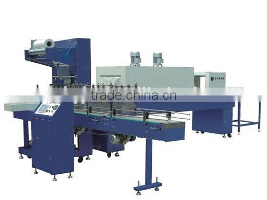 PE film shrink wrapping machine for bottle water plant