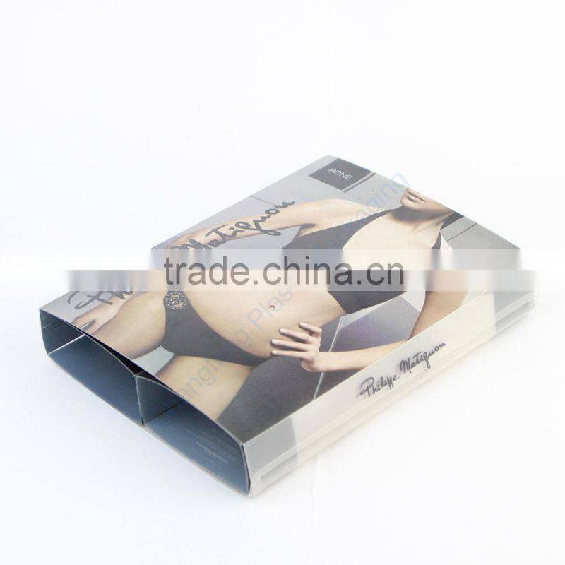 Customized Offset Printing Plastic Packaging for Underwear