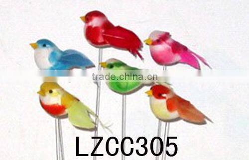 Fancy artificial feather birds LZWQ1331