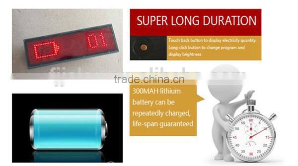 LED Outdoor Advertising Digital Name Badge