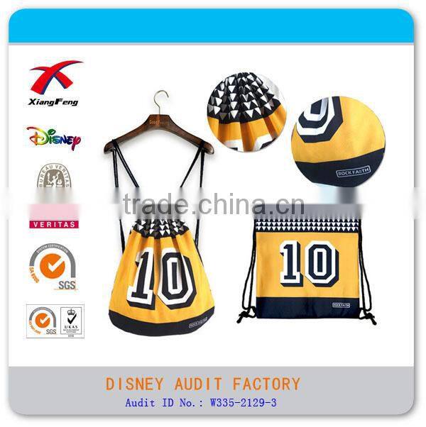 Hot Sale Promotional Cheap Drawstring Bag, Polyester Drawstring Backpack