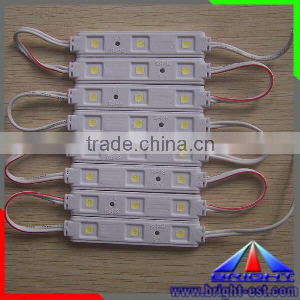Good Price 12V 0.96W 4 5050 LED Module with Plastic Injective for Light Box