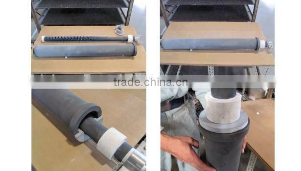 Zhengzhou STA silicon carbide bonded si3n4 protection tube for immersion heater