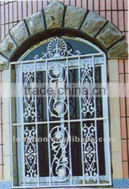 Top-selling decorative cast iron window grill