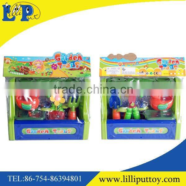 2 styles assorted colorful garden tool car toy