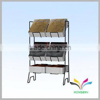 Factory directly customized modern office flooring metal document rack