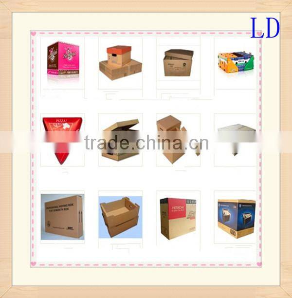Folding Corrugated Paper Box With Waterproof For Shipping