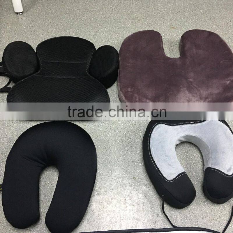 New design U shape memory foam car Back Lumbar Support Cushion