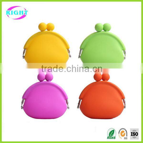 silicone rubber jelly change purse