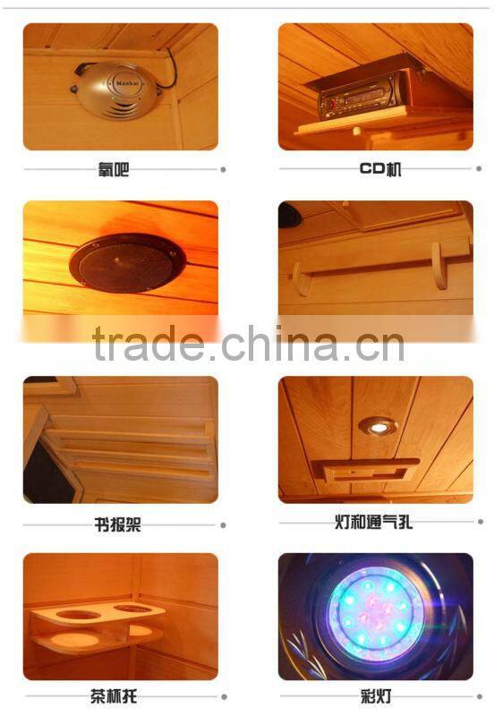 canadian red cedar wood sauna rooms 1--4 person far infrared sauna