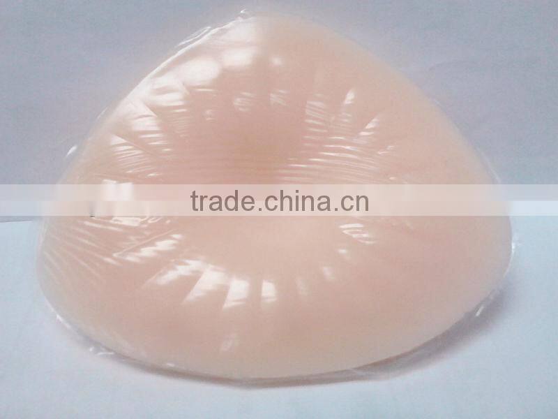 drop shape silicone breast forms with bra strap
