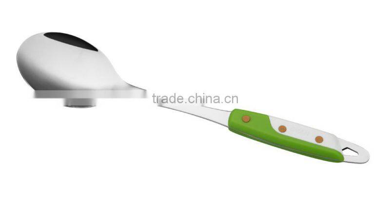 stainless steel kitchen utensil with pp handle food-grade kitchenware sets