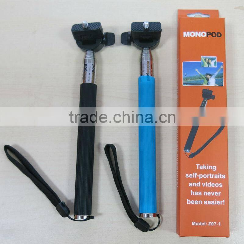 Extendable camera monopod/mobile phone monopod