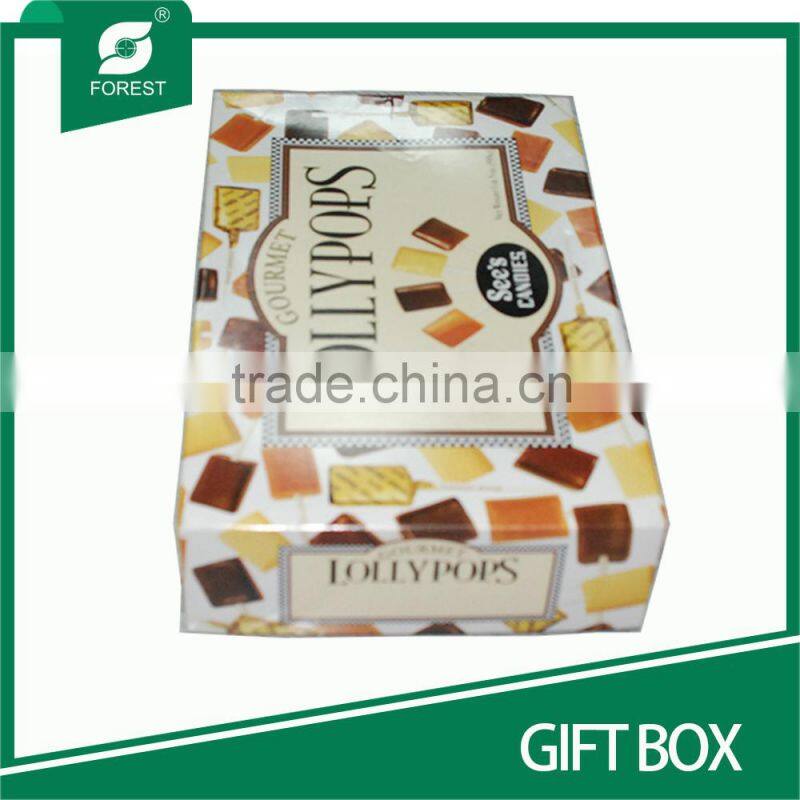 HOT SALE CARDBOARD PAPER WEDDING GIFT BOX WITH CUSTOM PRINT