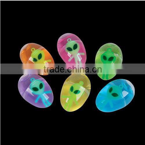 glowing slime egg slime alien toy change color oil slime toys