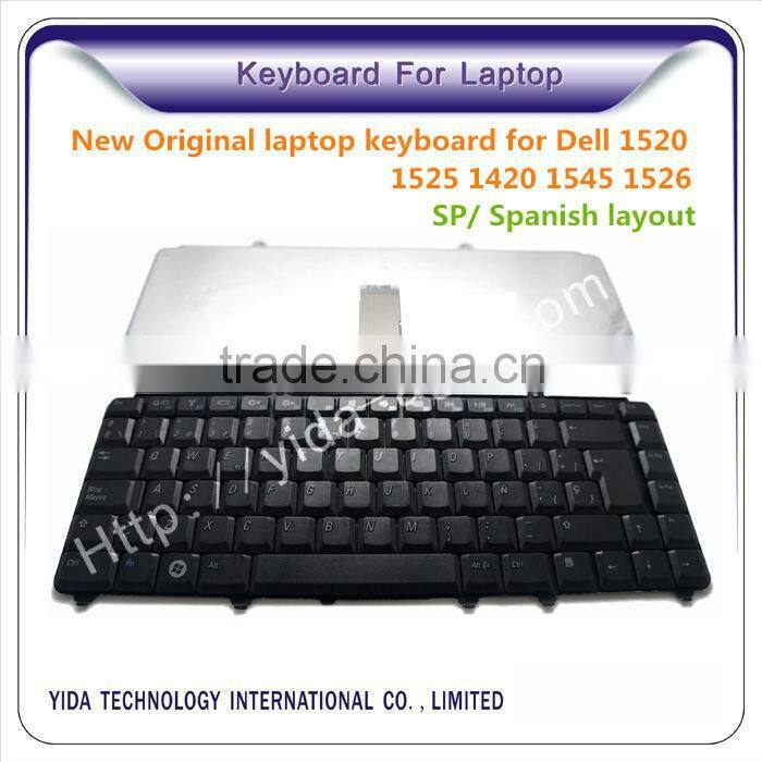 New Original Laptop Keyboard for DELL 1545 1525 1520 1526 1420 with spansih layout black