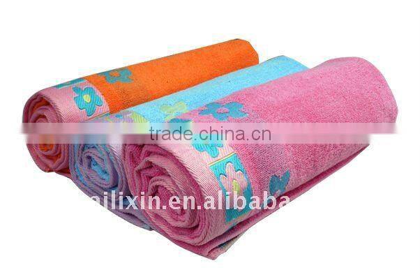 100% cotton high quality towel/bath towel/beach towel