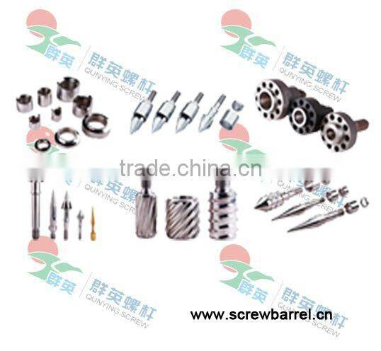 screw barrel tip and ring for plastic machines