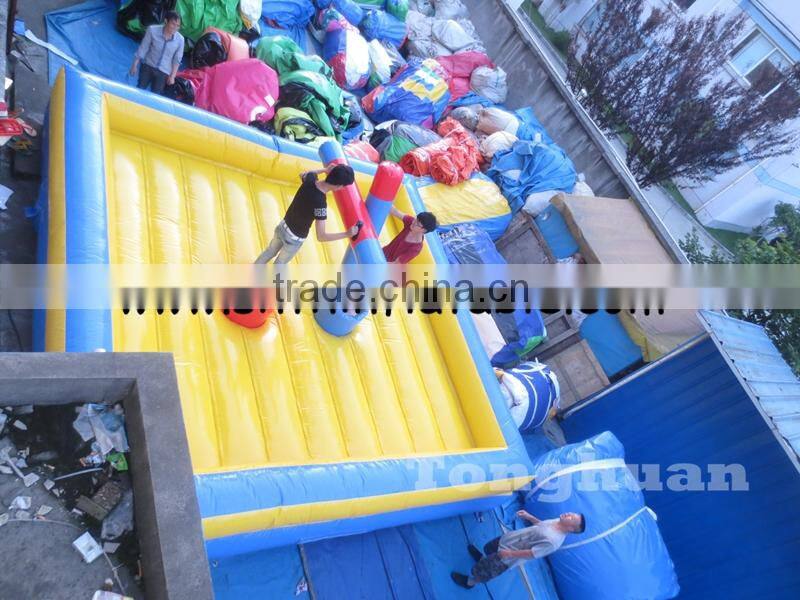 2015 big baller wipeout inflatables / inflatable red big baller games / big baller inflatable obstacle course