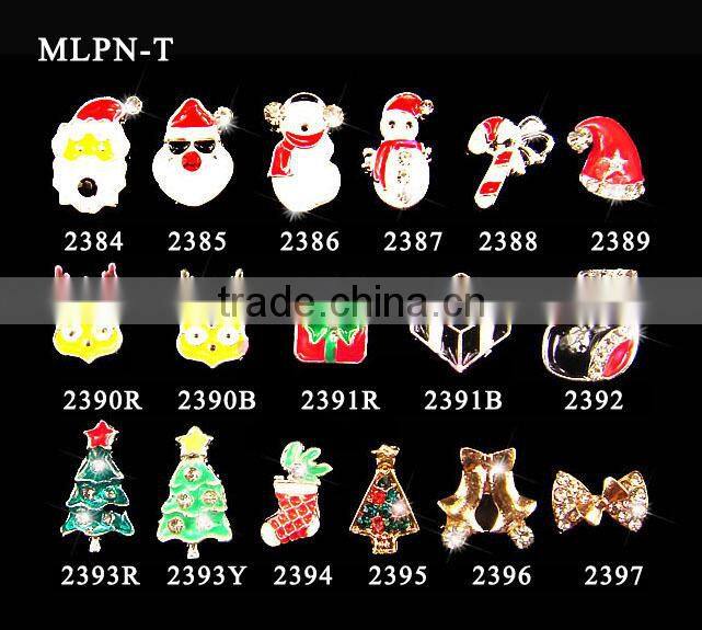 Small skull colorful rhinestones diamond accessories for nail art