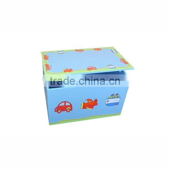 Wood cartoon pattern printed toy storage box,kid favourite fancy storage boxes,OEM available