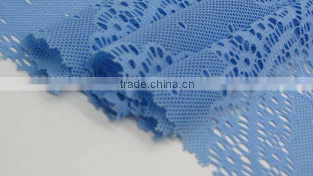 semi-circle 150cm weight 125gsm nylon 90% cut out mesh lycra elastic fabric