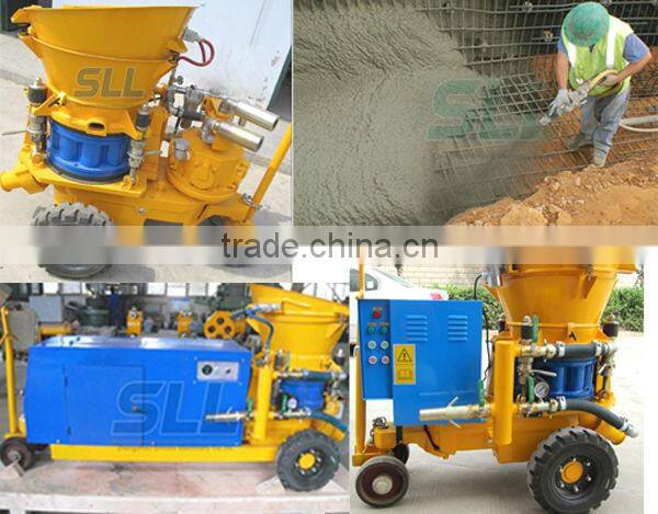 (5.5 m3/h) SPZ-5 Dry Mixed Shotcrete Machine with High Quality and Efficiency