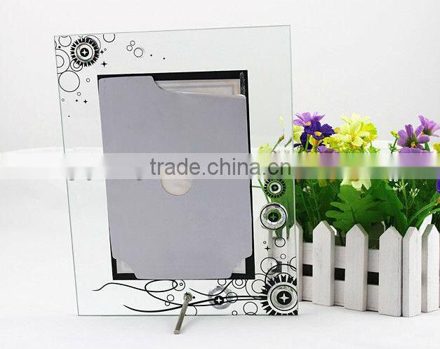 Vintage Glass Picture Frame For Home Table Decoration