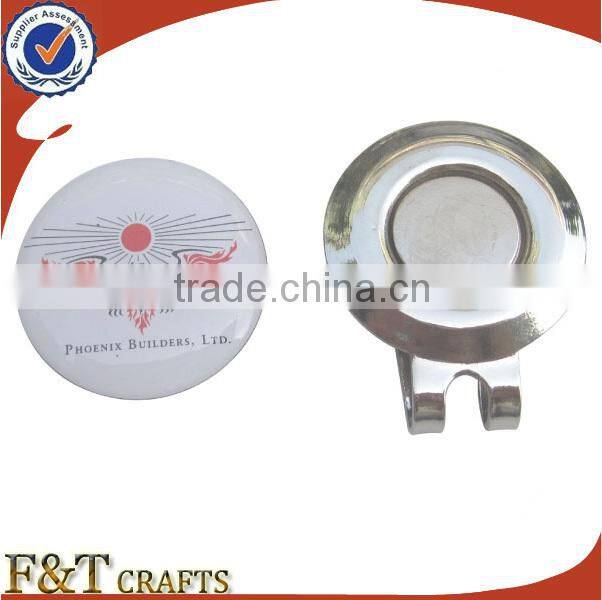 golf club cap clips gift items golf divot tool with custom ball marker