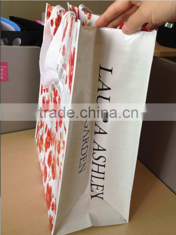 Portable PP Woven Zipper Bag