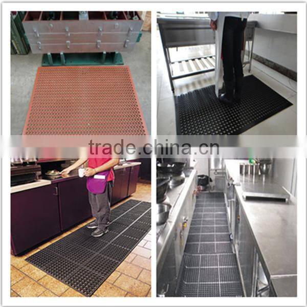 China supplier of anti slip oil proof kitchen mat rubber floor mat