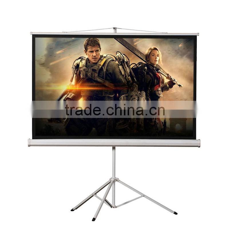 hot selling Portable 16:9 large portable projection screen