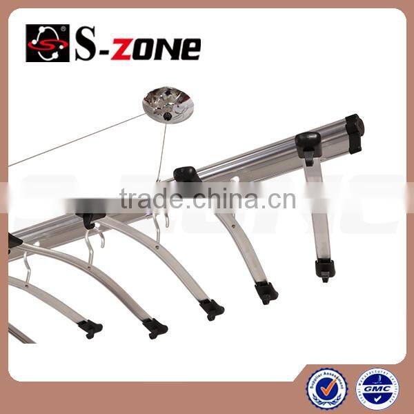 Metal Pretty garment lifting clothes drying rack with apple shape