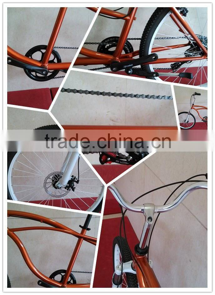 Two People Bikes Tandem Road Touring Comfort Bike 26'' Professional Manufacturers