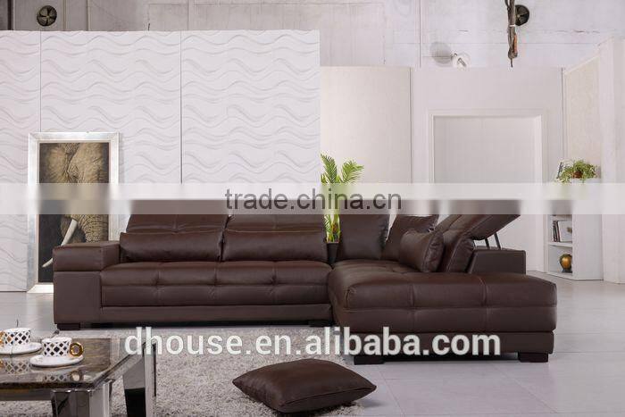 Modern Leather Corner Sofa DH1088