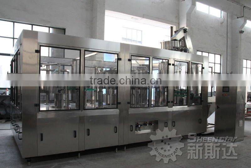 stable operation 2000bph carbonated drink filling machine