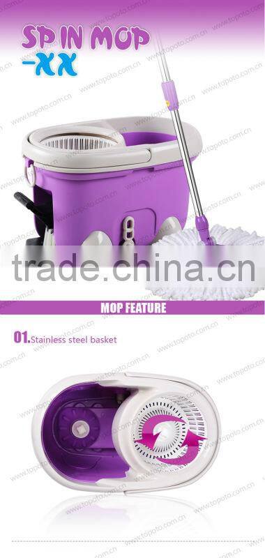 spin magic floor cleaning mop TOPOTO XX bucket