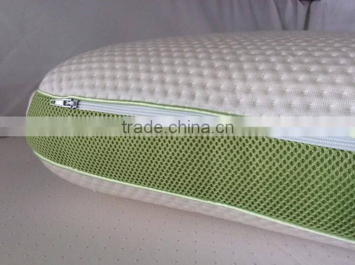 Breathable punched memory foam pillow( firm desity)