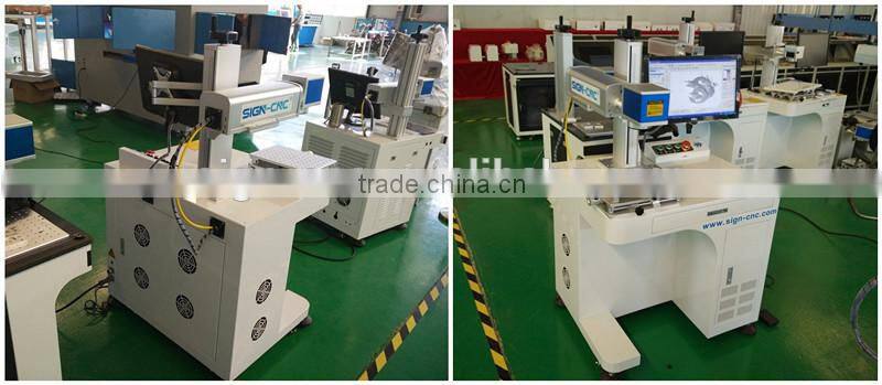 SIGN 20w fiber laser marking machine price/ metal and non-metal laser engraving machine for sale