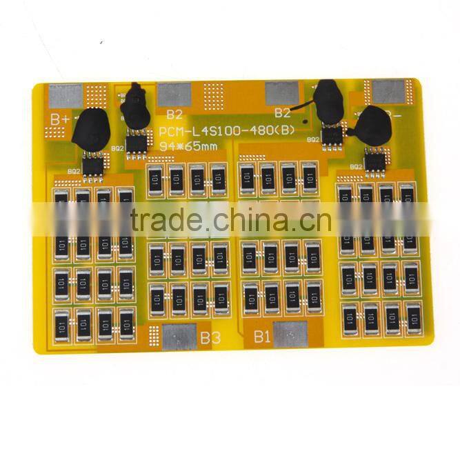 4S 100A BMS for LiFePO4 12V/12.8V battery pack