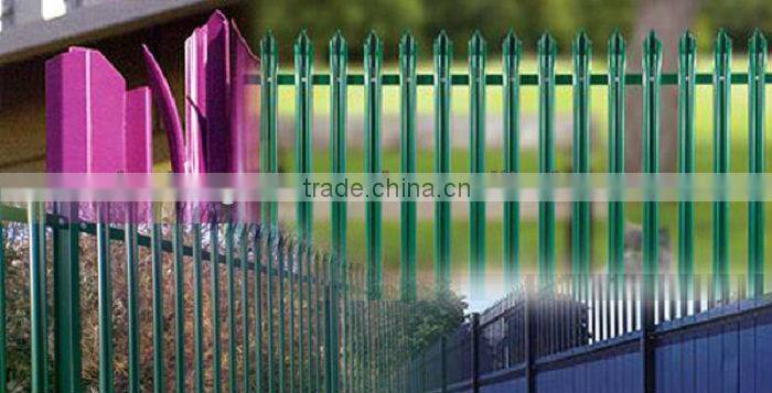 W and D type Palisade Fencing for security fence