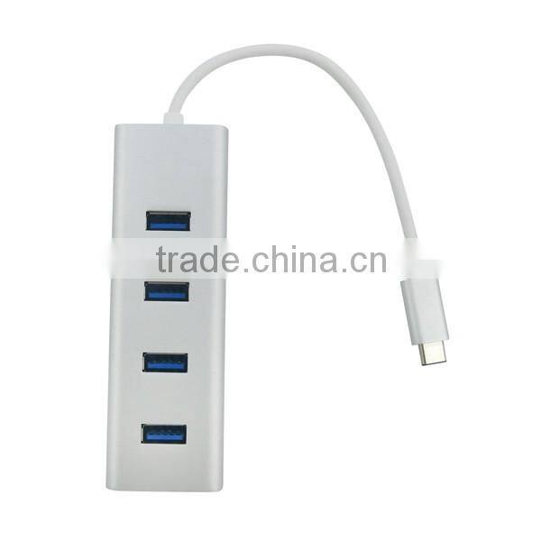 USB Type -c Male to 4 Ports USB3.0
