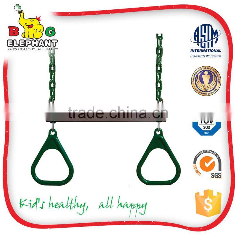 low price garden trapeze bar swing
