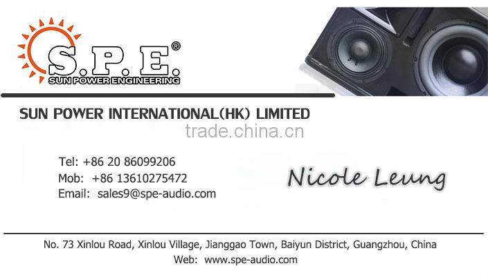 PR-802 spe audio dj sound box, pa system, loudspeaker box, 8" karaoke professional speaker