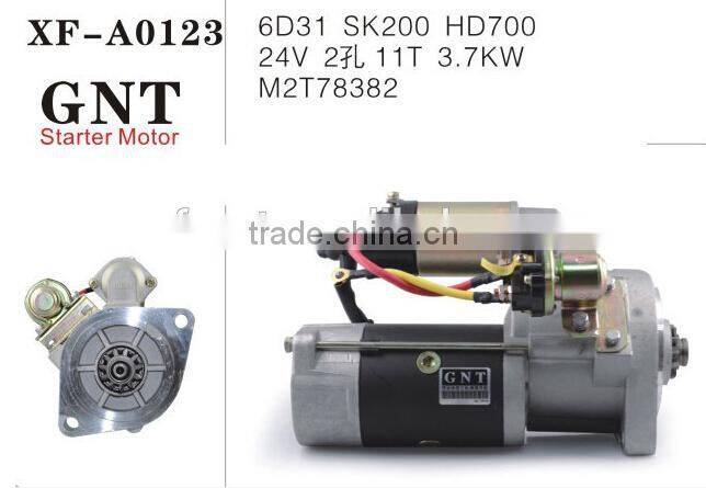 excavator SK200 HD700 6D31 starter motor