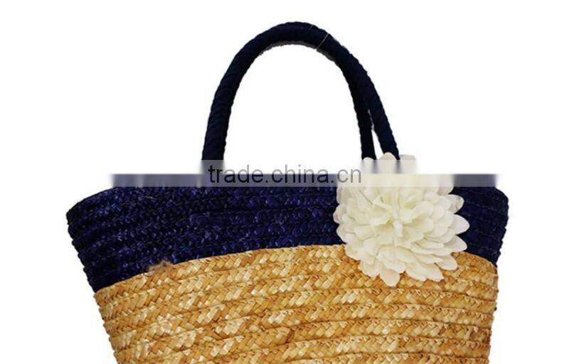 Fashion straw bag/straw basket bag/cheap straw beach bag