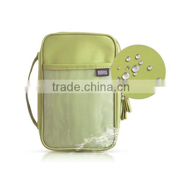 Factory price of China waterproof fabric zipper travel bag cosmetic organizer bag