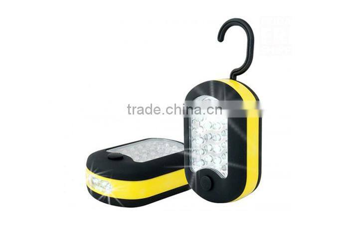 H0T228 24 LED MAGNETIC WORK LIGHT WORKLIGHT TORCH FLASHLIGHT TENT LAMP WITH HOOK
